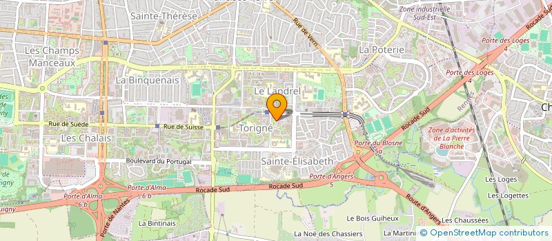 localisation de l'entreprise MONSIEUR SANOUSSY KABA  RENNES