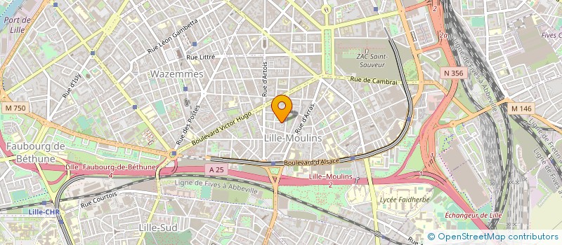 localisation de l'entreprise MONSIEUR SANOUSSY TOURE à LILLE