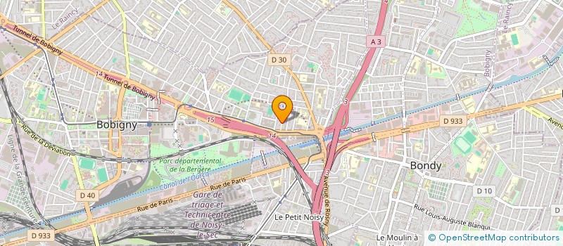 localisation de l'entreprise MONSIEUR SANSKRIT SEETARAM  BOBIGNY