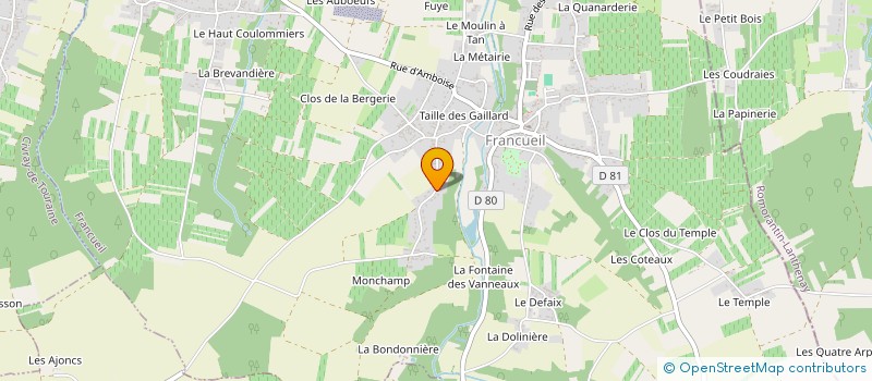 localisation de l'entreprise MONSIEUR SANSON CALEN  LE BOULAY