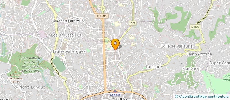localisation de l'entreprise MONSIEUR SANTE TEMPERINI à CANNES