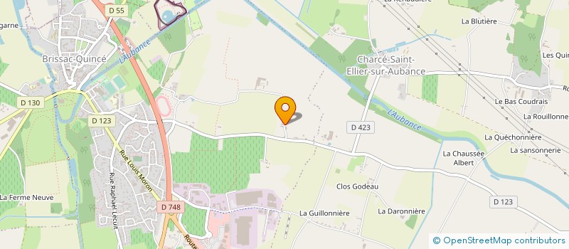 localisation de l'entreprise MONSIEUR SANTIAGO ALONSO-LECUIT à BRISSAC LOIRE AUBANCE