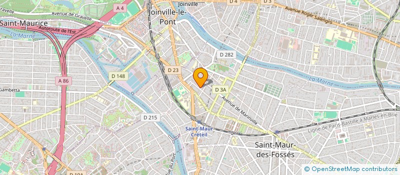 localisation de l'entreprise MONSIEUR SANTIAGO ARIAS à SAINT-MAUR-DES-FOSSES