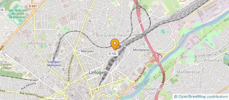 localisation de l'entreprise MONSIEUR SANTIAGO ESPINOSA à LIMOGES