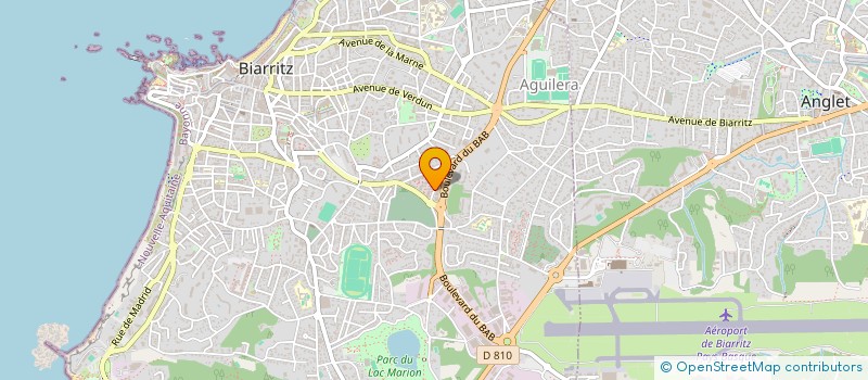 localisation de l'entreprise MONSIEUR SANTIAGO FELTRIM à BIARRITZ