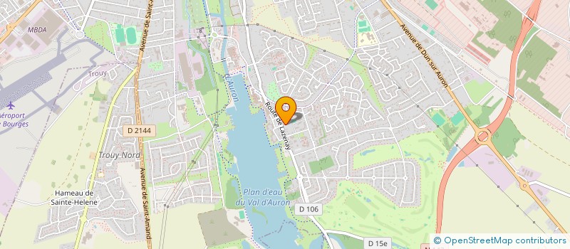 localisation de l'entreprise MONSIEUR SANTIAGO GONZALEZ-ARAMBURU  BOURGES