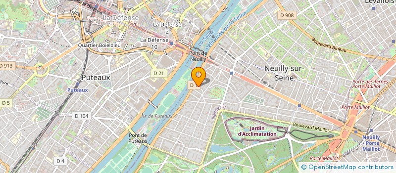 localisation de l'entreprise MONSIEUR SANTIAGO GONZALEZ SANCHEZ à NEUILLY-SUR-SEINE