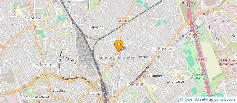 localisation de l'entreprise MONSIEUR SANTIAGO JOSE CASTILLO à TOULOUSE