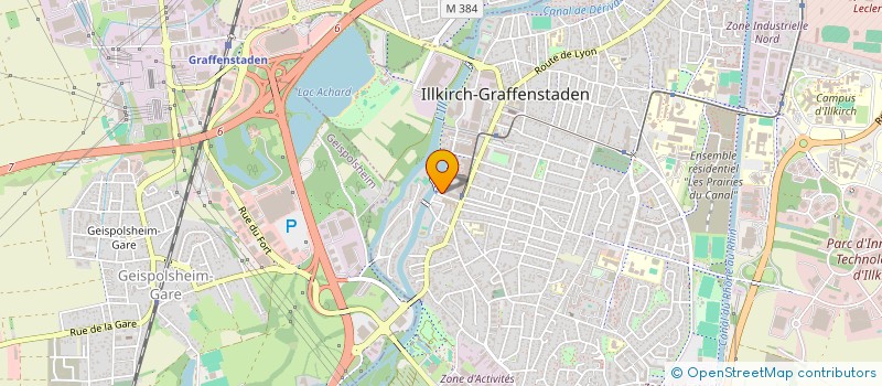 localisation de l'entreprise MONSIEUR SANTIAGO MARTIN VIERA  ILLKIRCH-GRAFFENSTADEN