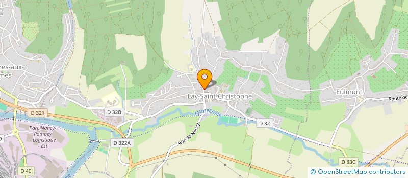 localisation de l'entreprise MONSIEUR SANTIAGO MORENO  LAY-SAINT-CHRISTOPHE