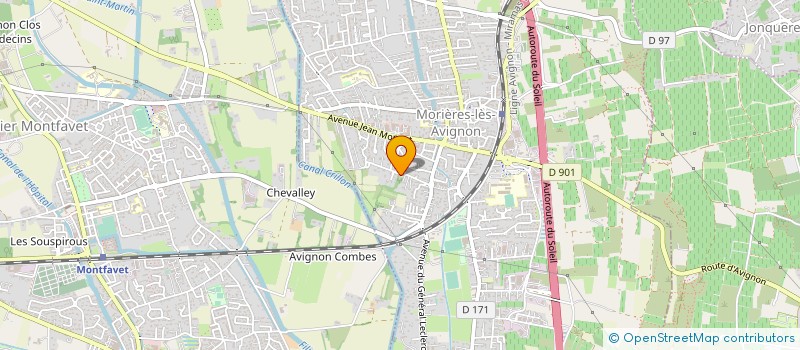 localisation de l'entreprise MONSIEUR SANTIAGO MORILLO à MORIERES-LES-AVIGNON
