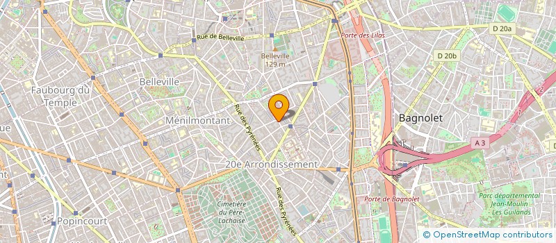 localisation de l'entreprise MONSIEUR SANTIAGO NONINI  PARIS