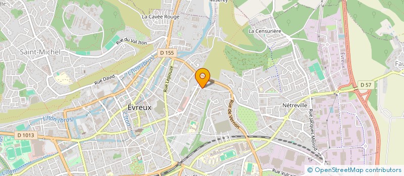 localisation de l'entreprise MONSIEUR SANTIAGO NSUE NFUMU  EVREUX