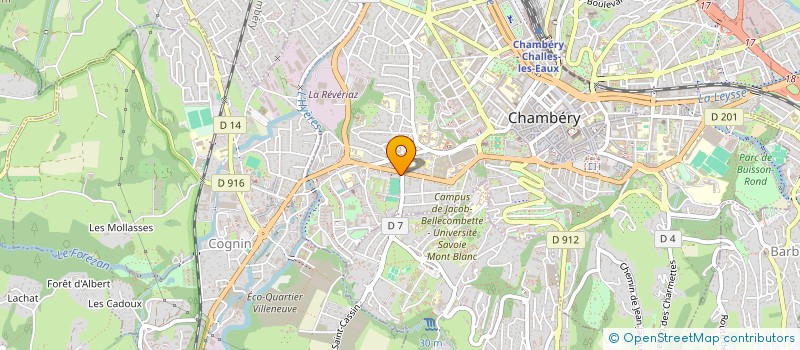 localisation de l'entreprise MONSIEUR SANTIAGO PEREZ-SANCHEZ à CHAMBERY