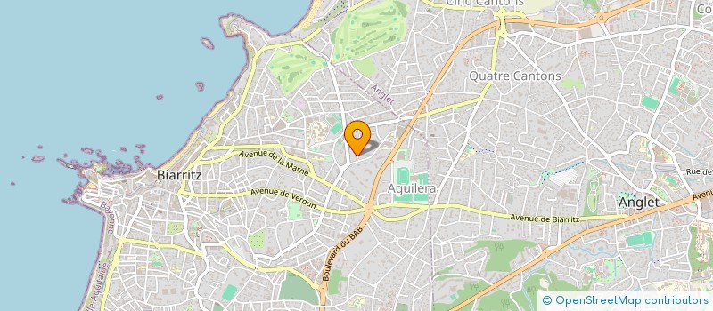 localisation de l'entreprise MONSIEUR SANTIAGO PERIQUET TRAVIESO à BIARRITZ