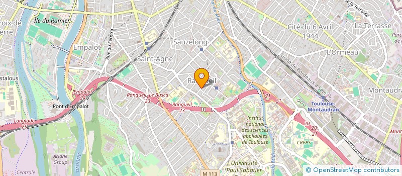 localisation de l'entreprise MONSIEUR SANTIAGO QUEROL GOMEZ à TOULOUSE