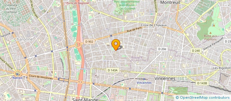 localisation de l'entreprise MONSIEUR SANTIAGO TORRES FERNANDEZ à MONTREUIL