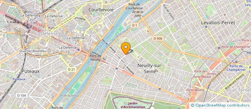 localisation de l'entreprise MONSIEUR SANTINO BARZAGHI à NEUILLY-SUR-SEINE