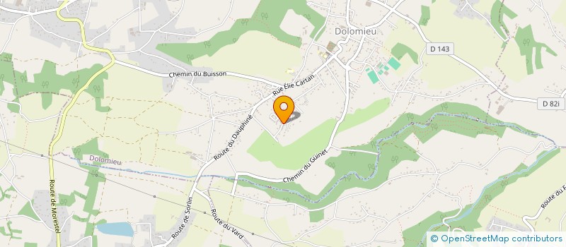 localisation de l'entreprise MONSIEUR SANTINO MUSCILLO  DOLOMIEU