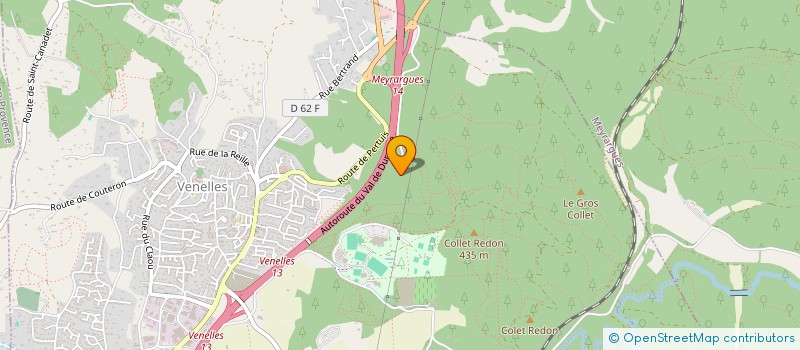 localisation de l'entreprise MONSIEUR SANTINO SAUVEUR BUSSETTA  VENELLES