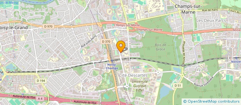 localisation de l'entreprise MONSIEUR SANTISOUK WARINT  CHAMPS-SUR-MARNE