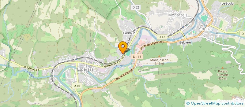 localisation de l'entreprise MONSIEUR SANTO LAFFONT  ESPERAZA