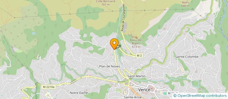 localisation de l'entreprise MONSIEUR SANTO NICASTRO à VENCE