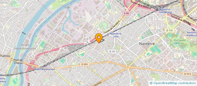 localisation de l'entreprise MONSIEUR SANTOS DA SILVA  NANTERRE