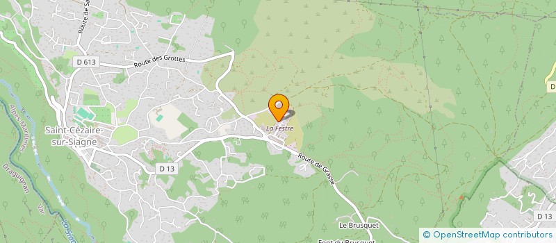 localisation de l'entreprise MONSIEUR SANTOS GARCIA à SAINT-CEZAIRE-SUR-SIAGNE