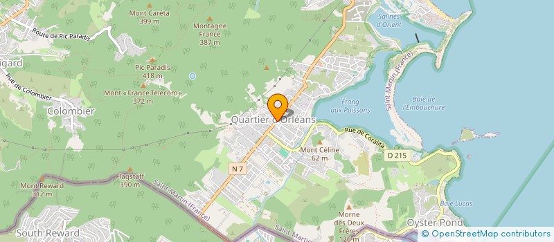 localisation de l'entreprise MONSIEUR SANTOS GUERRERO  SAINT-MARTIN