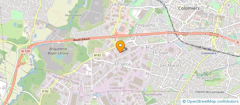 localisation de l'entreprise MONSIEUR SANY HALLAMI à COLOMIERS