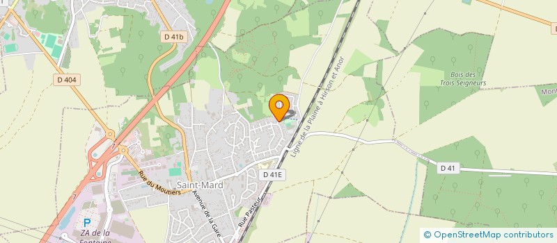 localisation de l'entreprise MONSIEUR SAO KHAMLY  SAINT-MARD