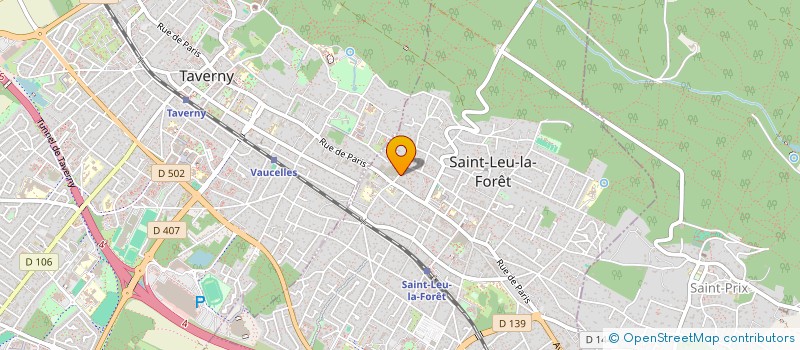 localisation de l'entreprise MONSIEUR SAOUDI AISSAT  SAINT-LEU-LA-FORET