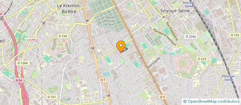 localisation de l'entreprise MONSIEUR SAQIB MEHMOOD  IVRY-SUR-SEINE