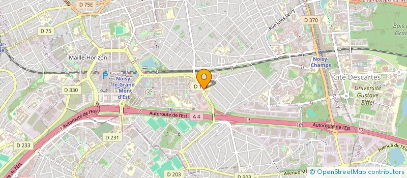 localisation de l'entreprise MONSIEUR SAQIB MOHAMMAD  NOISY-LE-GRAND