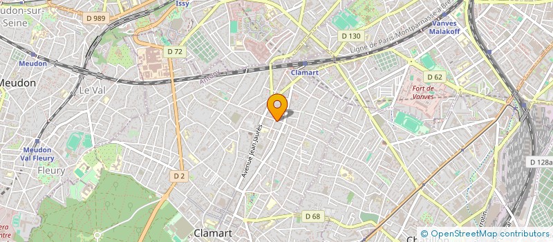 localisation de l'entreprise MONSIEUR SAQIF ASEF JOYNAL ABEDIN à CLAMART