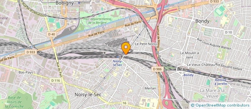localisation de l'entreprise MONSIEUR SAR COUR à NOISY-LE-SEC