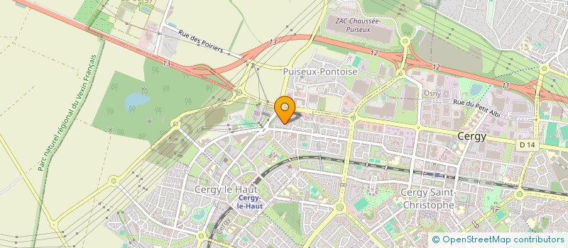 localisation de l'entreprise MONSIEUR SARA KAMISSOKO  CERGY