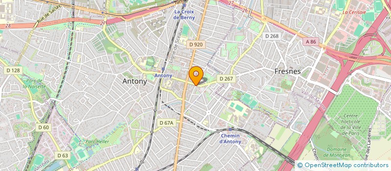 localisation de l'entreprise MONSIEUR SARABJEET SINGH-CISEWICZ à ANTONY