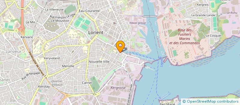 localisation de l'entreprise MONSIEUR SARAH LATSCHA à LORIENT