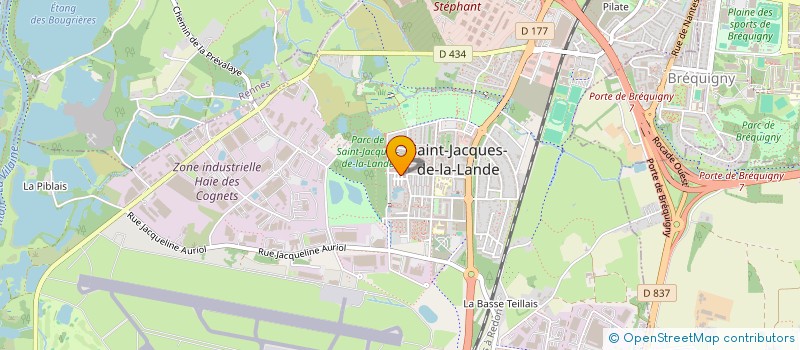 localisation de l'entreprise MONSIEUR SARAJ JABARKHIL  SAINT-JACQUES-DE-LA-LANDE