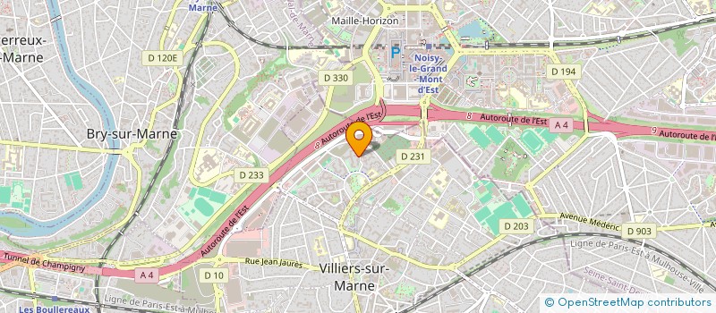 localisation de l'entreprise MONSIEUR SARAKATA DRAME  VILLIERS-SUR-MARNE