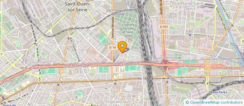 localisation de l'entreprise MONSIEUR SARAN HARNNARUCHAI DIT SENGMANIVANH à SAINT-OUEN-SUR-SEINE