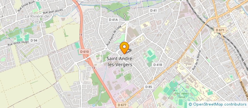 localisation de l'entreprise MONSIEUR SARAN WEISS  SAINT-ANDRE-LES-VERGERS
