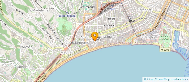 localisation de l'entreprise MONSIEUR SARANGAN KRISHNARAJ à NICE