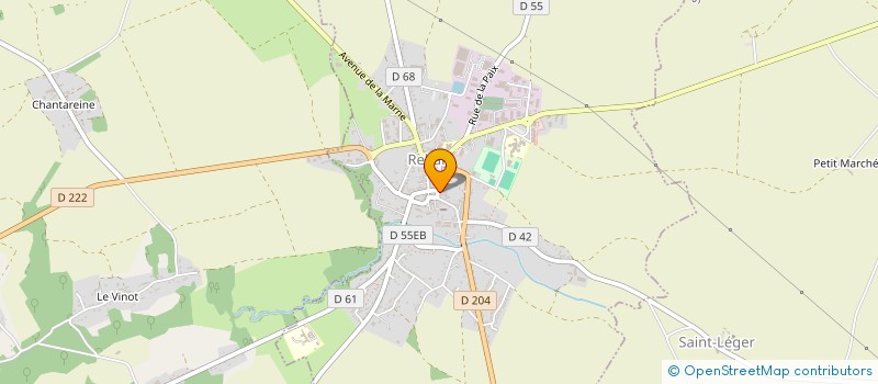 localisation de l'entreprise MONSIEUR SARANKAN BALACHANDRAN  REBAIS