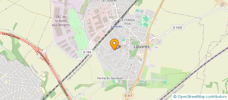 localisation de l'entreprise MONSIEUR SARANKAN SIVARAJAH  LOUVRES