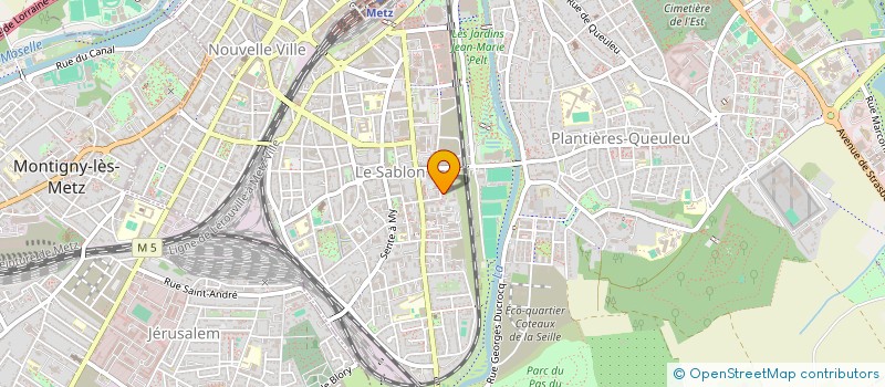 localisation de l'entreprise MONSIEUR SARAOUI KOUICI  METZ