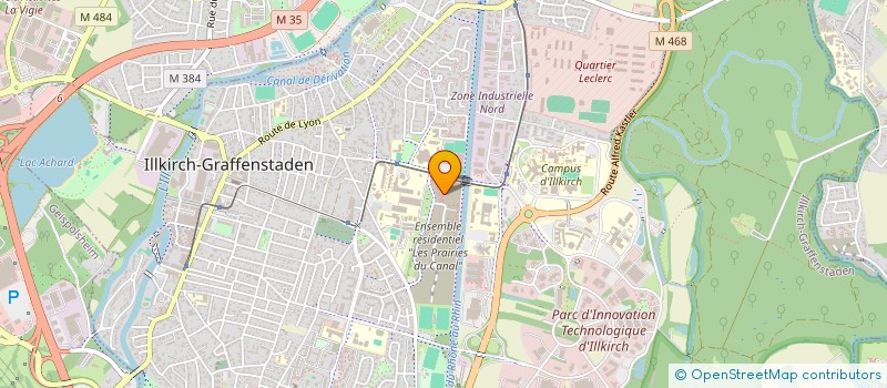 localisation de l'entreprise MONSIEUR SARAVANAMUTHU SASIKUMAR  ILLKIRCH-GRAFFENSTADEN