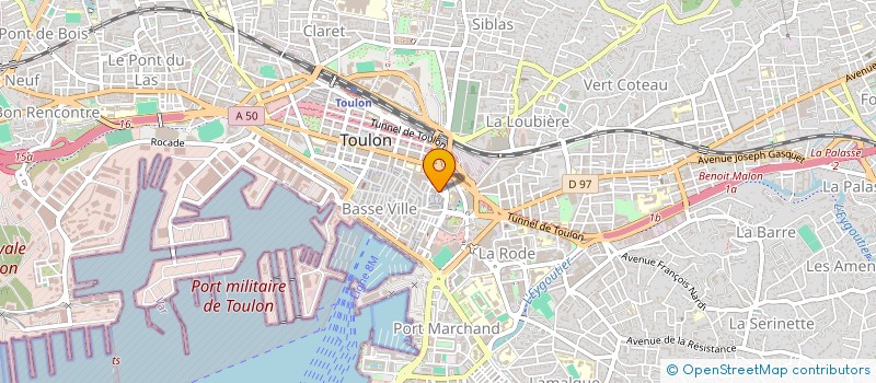 localisation de l'entreprise MONSIEUR SARDAR AQA MOHAMMAD  TOULON